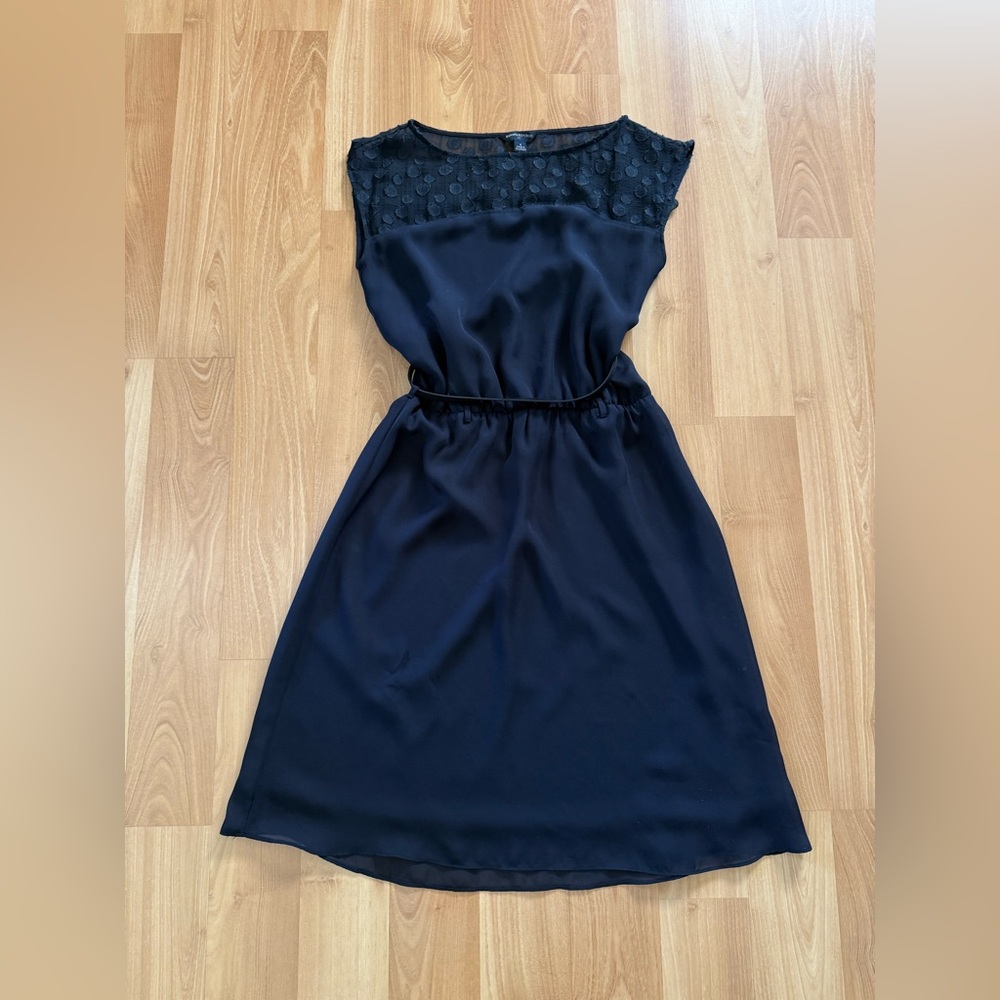 Banana Republic Navy Belted Dress size 0